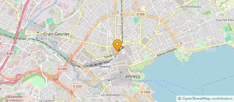 localisation de l'entreprise MONSIEUR LOUIS-ANTOINE BODIN à ANNECY