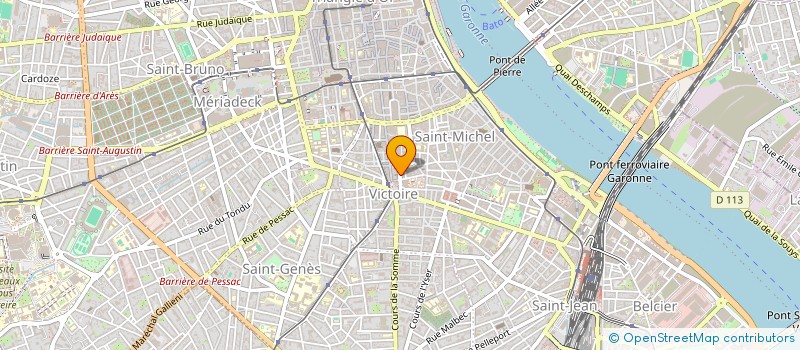 localisation de l'entreprise MONSIEUR LOUIS-ANTOINE LUMET  BORDEAUX