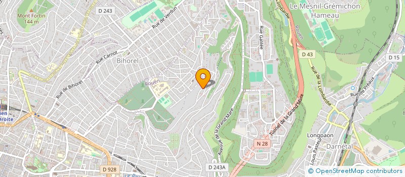 localisation de l'entreprise MONSIEUR LOUIS-ANTOINE ROSAN à ROUEN