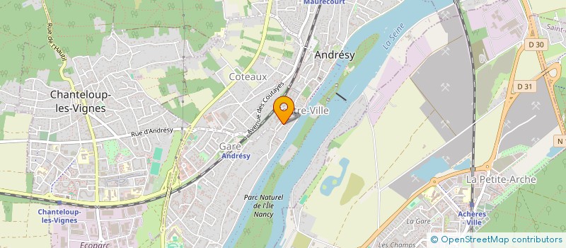 localisation de l'entreprise MONSIEUR LOUIS ANTONIN PIERRE à ANDRESY