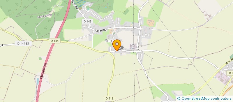 localisation de l'entreprise MONSIEUR LOUIS-ANTONIN RAMET  SORRUS