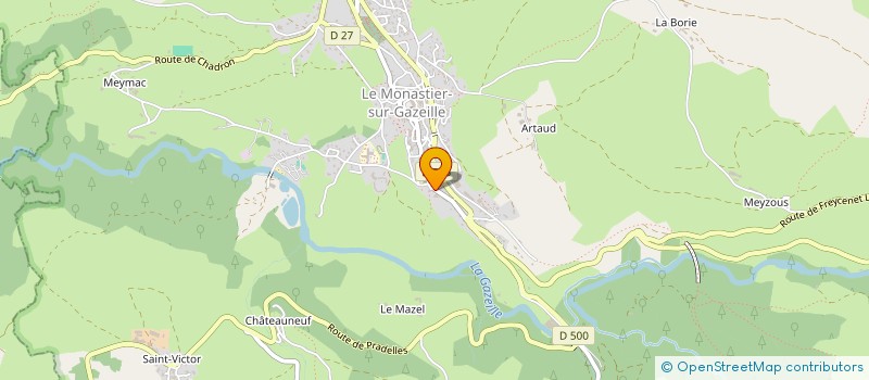 localisation de l'entreprise MONSIEUR LOUIS ARCIS à LE MONASTIER-SUR-GAZEILLE