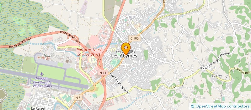 localisation de l'entreprise MONSIEUR LOUIS ARISTEE à LES ABYMES