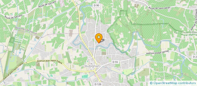 localisation de l'entreprise MONSIEUR LOUIS ARLIAUD  AUBIGNAN