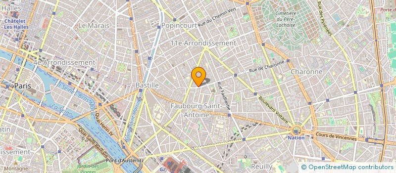 localisation de l'entreprise MONSIEUR LOUIS ARMENGAUD  PARIS