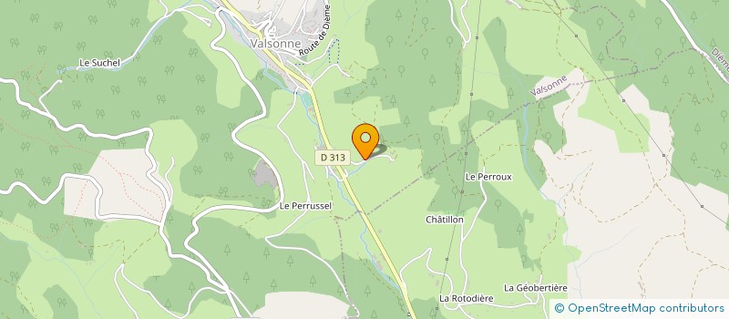 localisation de l'entreprise MONSIEUR LOUIS ARRICOT à VALSONNE