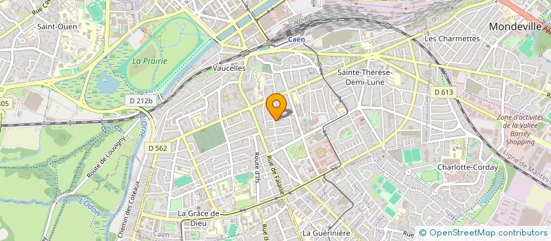 localisation de l'entreprise MONSIEUR LOUIS ARSAC à CAEN