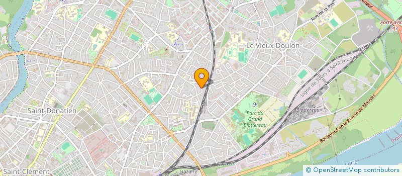 localisation de l'entreprise MONSIEUR LOUIS ARTAUD  NANTES