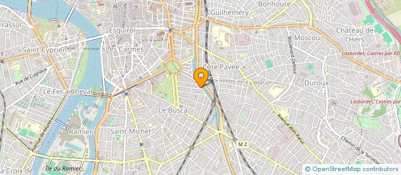 localisation de l'entreprise MONSIEUR LOUIS ASHTON  TOULOUSE