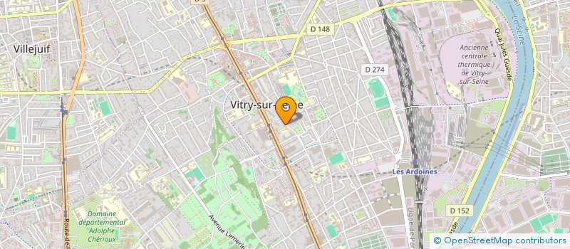 localisation de l'entreprise MONSIEUR LOUIS AUFFRET à VITRY-SUR-SEINE