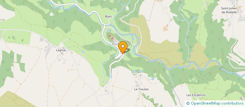 localisation de l'entreprise MONSIEUR LOUIS AUSTRUY  RODELLE