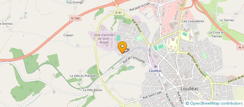 localisation de l'entreprise MONSIEUR LOUIS AVIS à LOUDEAC