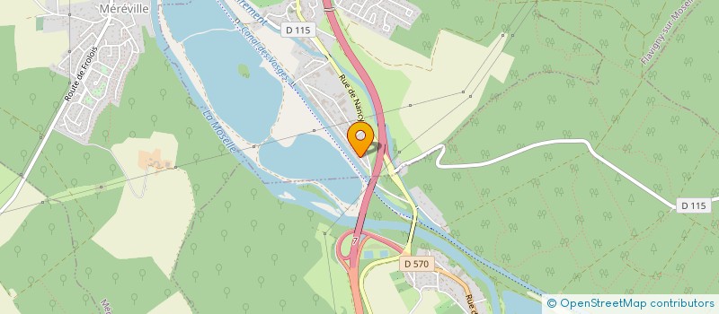 localisation de l'entreprise MONSIEUR LOUIS AWEDUTI  RICHARDMENIL