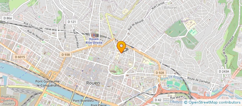 localisation de l'entreprise MONSIEUR LOUIS BACHELIER  ROUEN