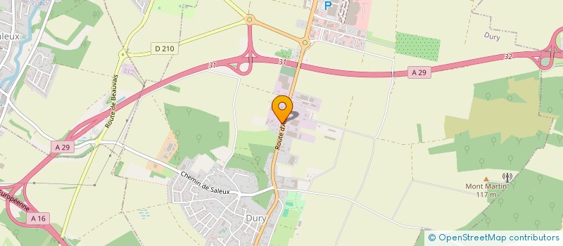 localisation de l'entreprise MONSIEUR LOUIS BAILLIN  AMIENS