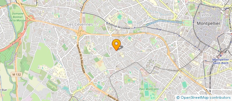 localisation de l'entreprise MONSIEUR LOUIS BALDET MANOUKIAN à MONTPELLIER