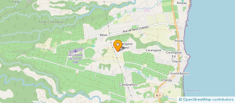 localisation de l'entreprise MONSIEUR LOUIS BALON  CAPESTERRE-BELLE-EAU