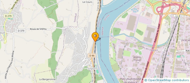 localisation de l'entreprise MONSIEUR LOUIS BANCEL  CORNAS