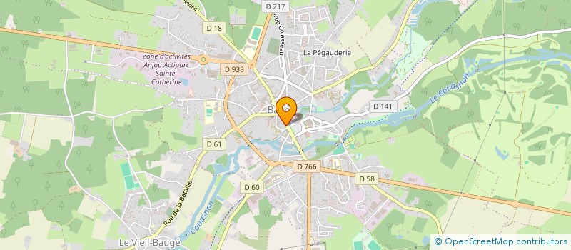 localisation de l'entreprise MONSIEUR LOUIS BANRY  BAUGE-EN-ANJOU