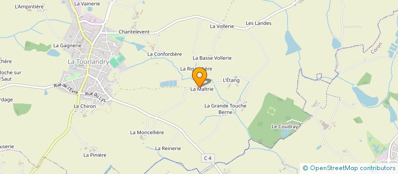 localisation de l'entreprise MONSIEUR LOUIS BARBAULT à CHEMILLE-EN-ANJOU