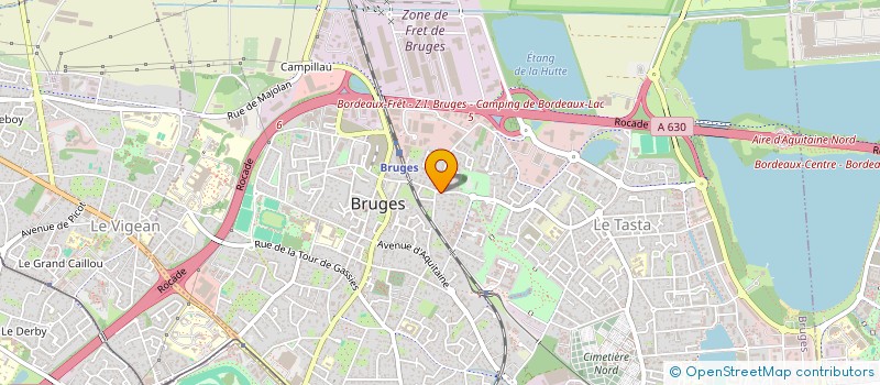 localisation de l'entreprise MONSIEUR LOUIS BARBE à BRUGES