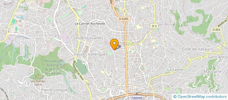 localisation de l'entreprise MONSIEUR LOUIS BARBIN à CANNES