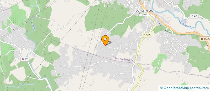 localisation de l'entreprise MONSIEUR LOUIS BARDOUX à TRANS-EN-PROVENCE