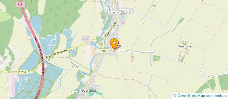 localisation de l'entreprise MONSIEUR LOUIS BARNAY  BEIRE-LE-CHATEL