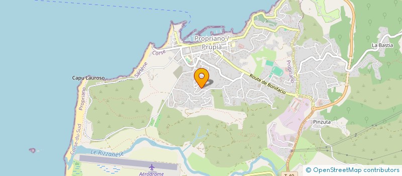 localisation de l'entreprise MONSIEUR LOUIS BARON  PROPRIANO