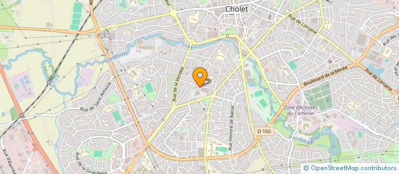 localisation de l'entreprise MONSIEUR LOUIS BARON à CHOLET