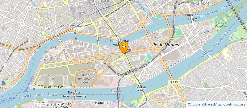 localisation de l'entreprise MONSIEUR LOUIS BARON  NANTES