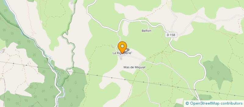 localisation de l'entreprise MONSIEUR LOUIS BARRAL  BLANDAS