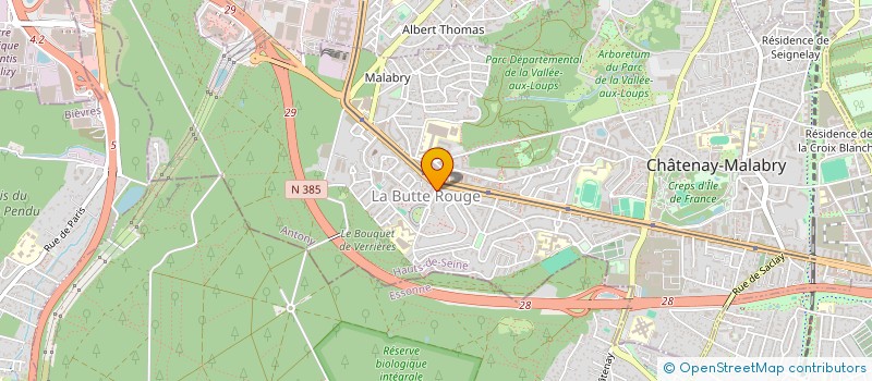 localisation de l'entreprise MONSIEUR LOUIS BARRE à CHATENAY-MALABRY