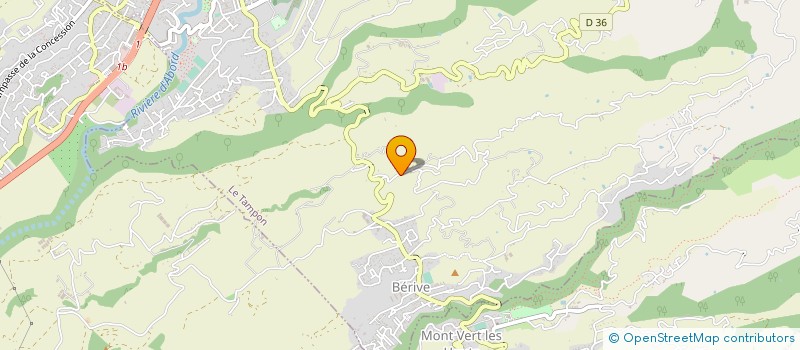 localisation de l'entreprise MONSIEUR LOUIS BARRET  LE TAMPON