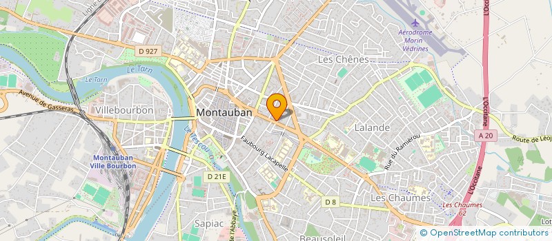 localisation de l'entreprise MONSIEUR LOUIS BASCOUL  MONTAUBAN