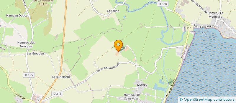 localisation de l'entreprise MONSIEUR LOUIS BASLEY  SAINT-VAAST-LA-HOUGUE