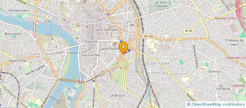localisation de l'entreprise MONSIEUR LOUIS BASTELICA à TOULOUSE