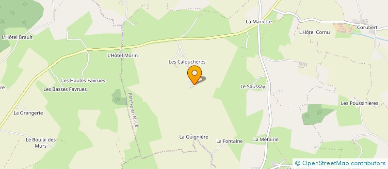 localisation de l'entreprise MONSIEUR LOUIS BATAILLE  PERCHE-EN-NOCE