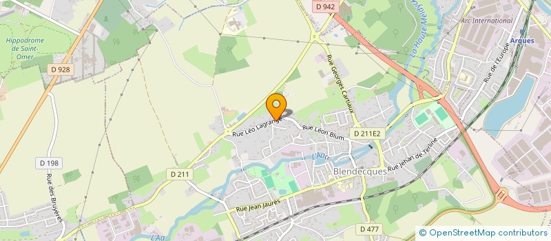 localisation de l'entreprise MONSIEUR LOUIS BAUVAIS  BLENDECQUES