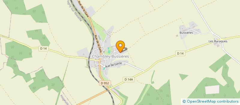 localisation de l'entreprise MONSIEUR LOUIS BAYONA  CHAMBLEY-BUSSIERES