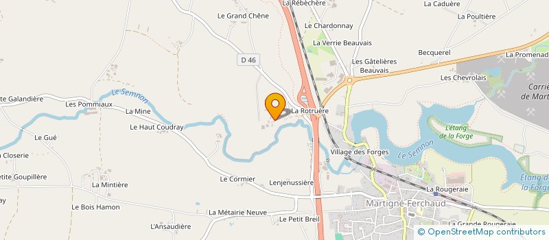 localisation de l'entreprise MONSIEUR LOUIS BEAUDOUIN à EANCE