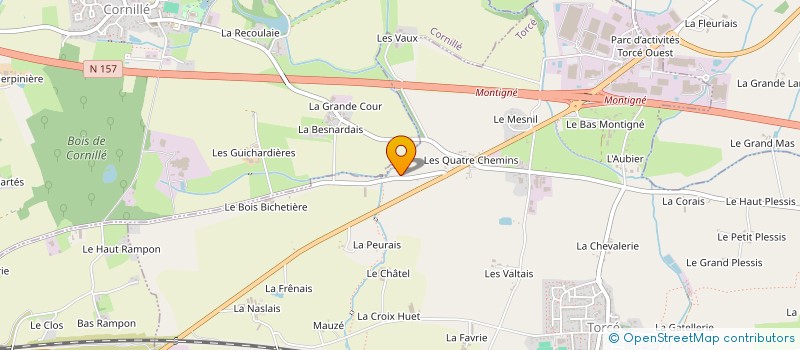 localisation de l'entreprise MONSIEUR LOUIS BEAUGENDRE à MONDEVERT