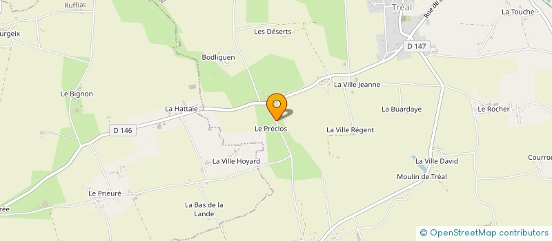 localisation de l'entreprise MONSIEUR LOUIS BEAUJOUAN à MALESTROIT