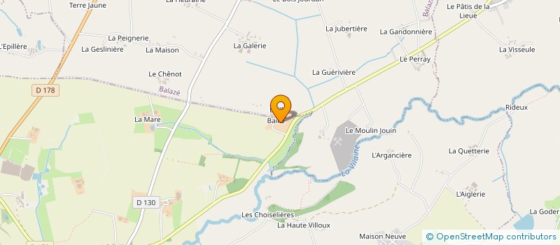 localisation de l'entreprise MONSIEUR LOUIS BEAULIEU à CHAMPEAUX
