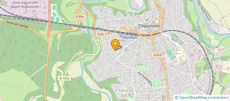 localisation de l'entreprise MONSIEUR LOUIS BEAUPERE à CHAUMONT