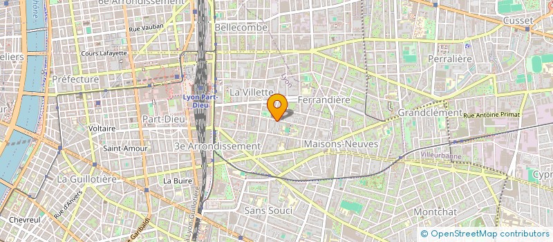 localisation de l'entreprise MONSIEUR LOUIS-BECAYE FALL  LYON