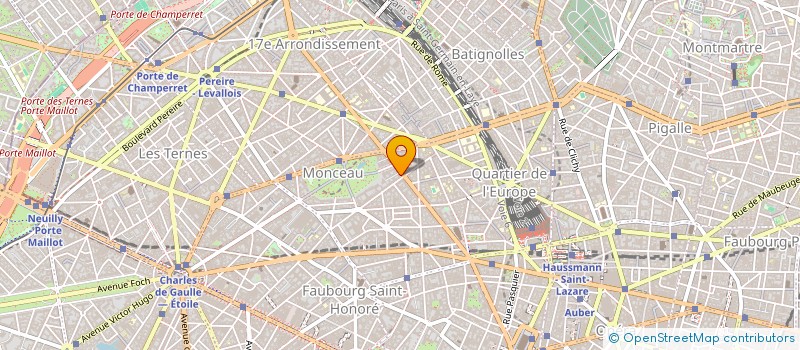 localisation de l'entreprise MONSIEUR LOUIS BECQUARD  PARIS