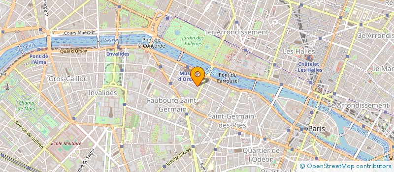 localisation de l'entreprise MONSIEUR LOUIS BELCOLORE  PARIS