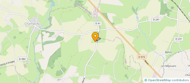 localisation de l'entreprise MONSIEUR LOUIS BELLANGER  AVRANCHES