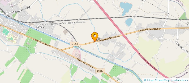 localisation de l'entreprise MONSIEUR LOUIS BELLOCQ  CASTELSARRASIN